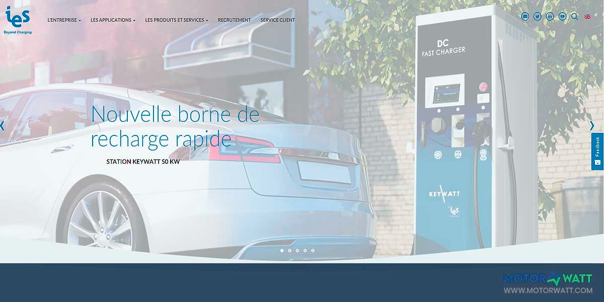 site EV MANUFACTURER SITE Ies Synergy