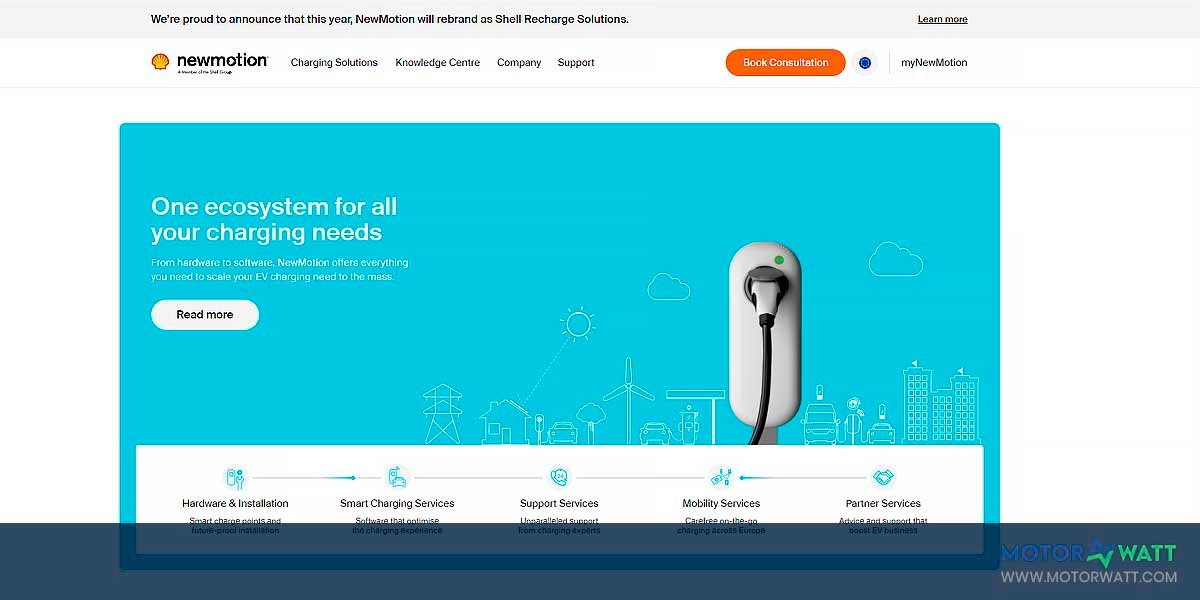 site EV MANUFACTURER SITE New Motion