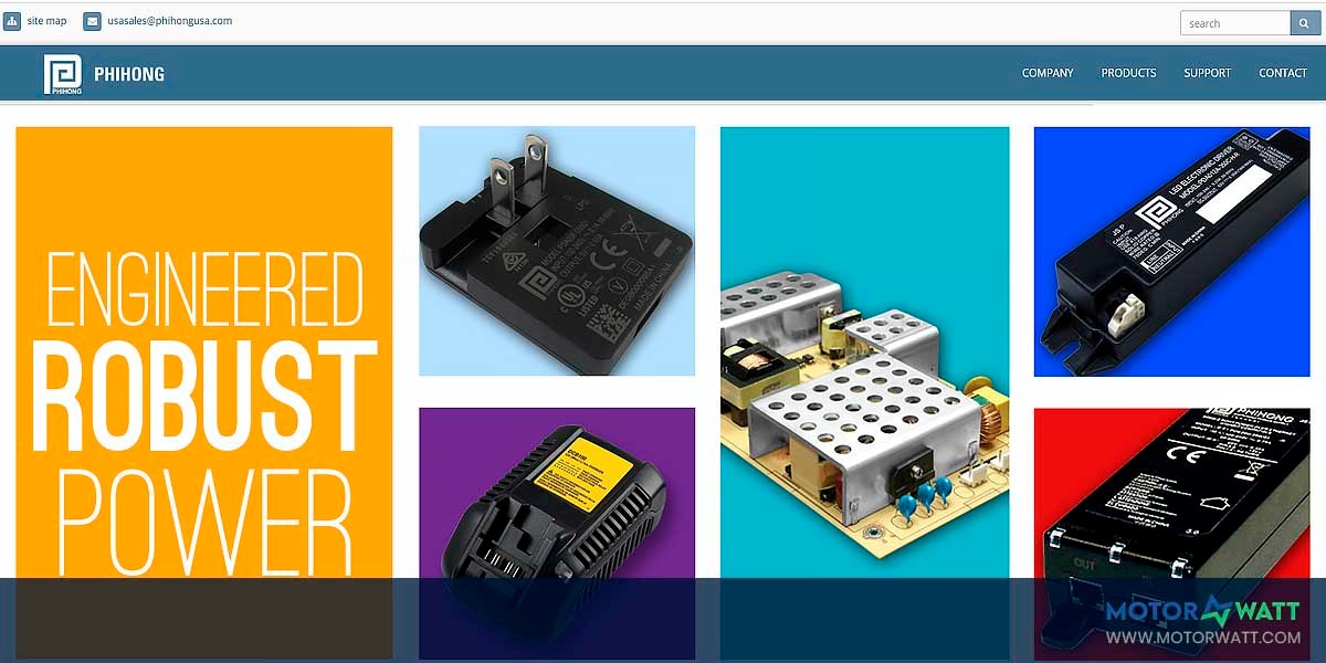 site EV MANUFACTURER SITE Phihong