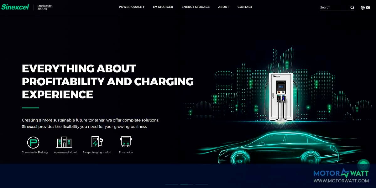 site EV MANUFACTURER SITE Sinexcel