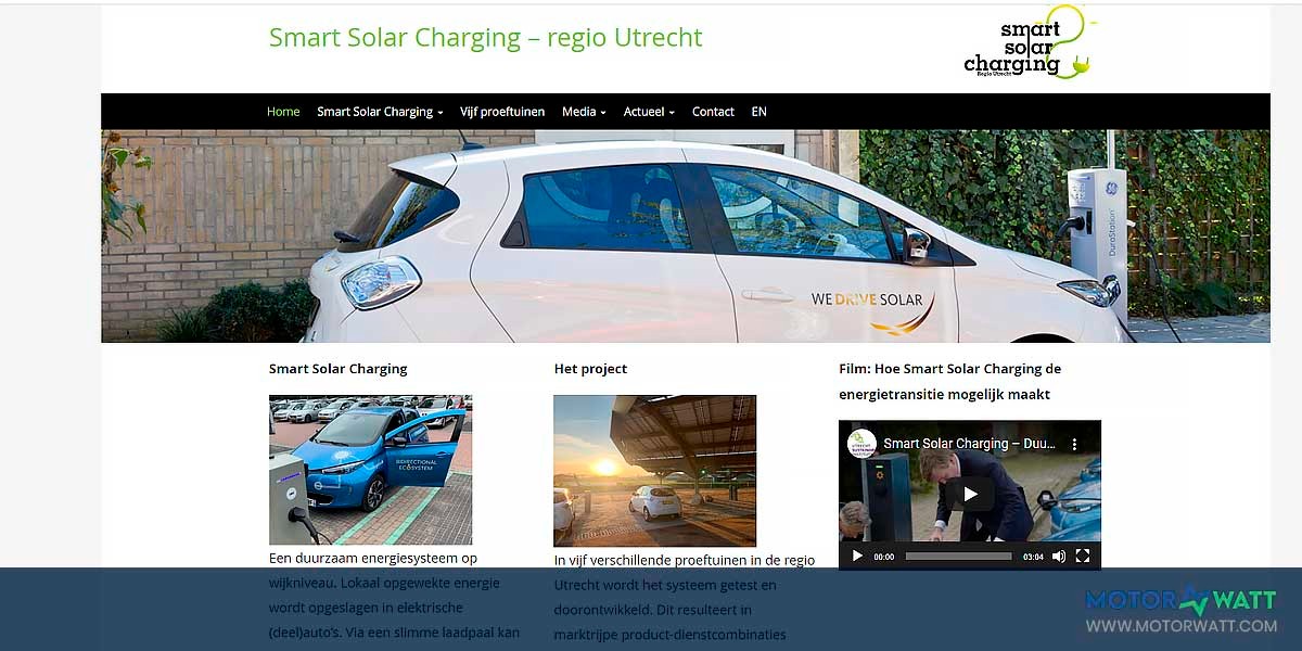 site EV MANUFACTURER SITE Smart Solar Charging