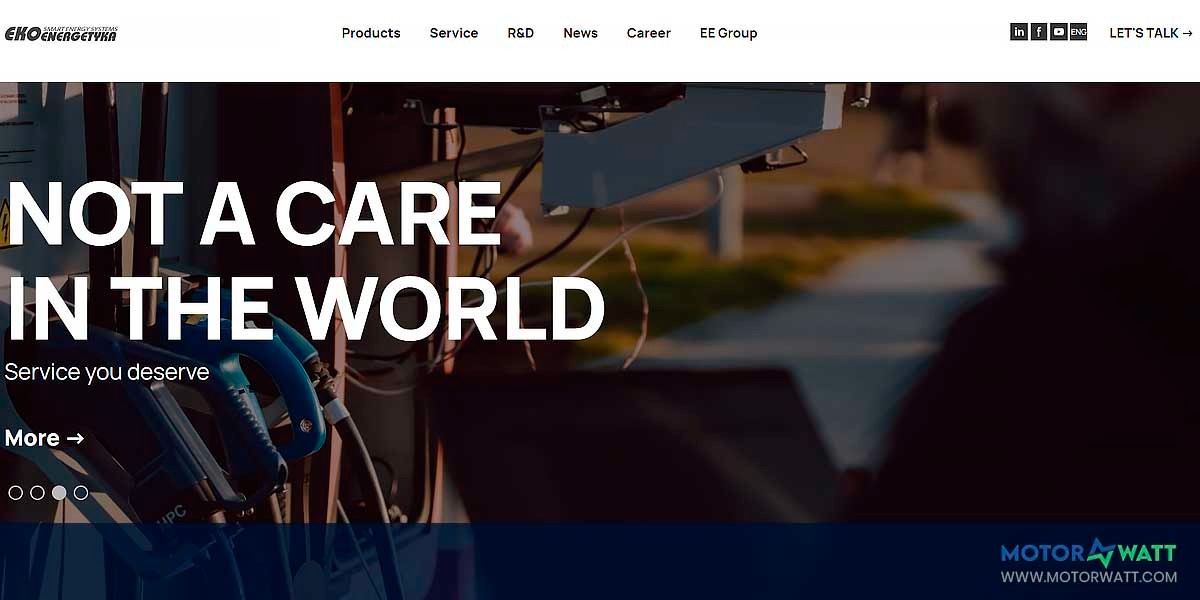site EV MANUFACTURER SITE Ekoenergetyka