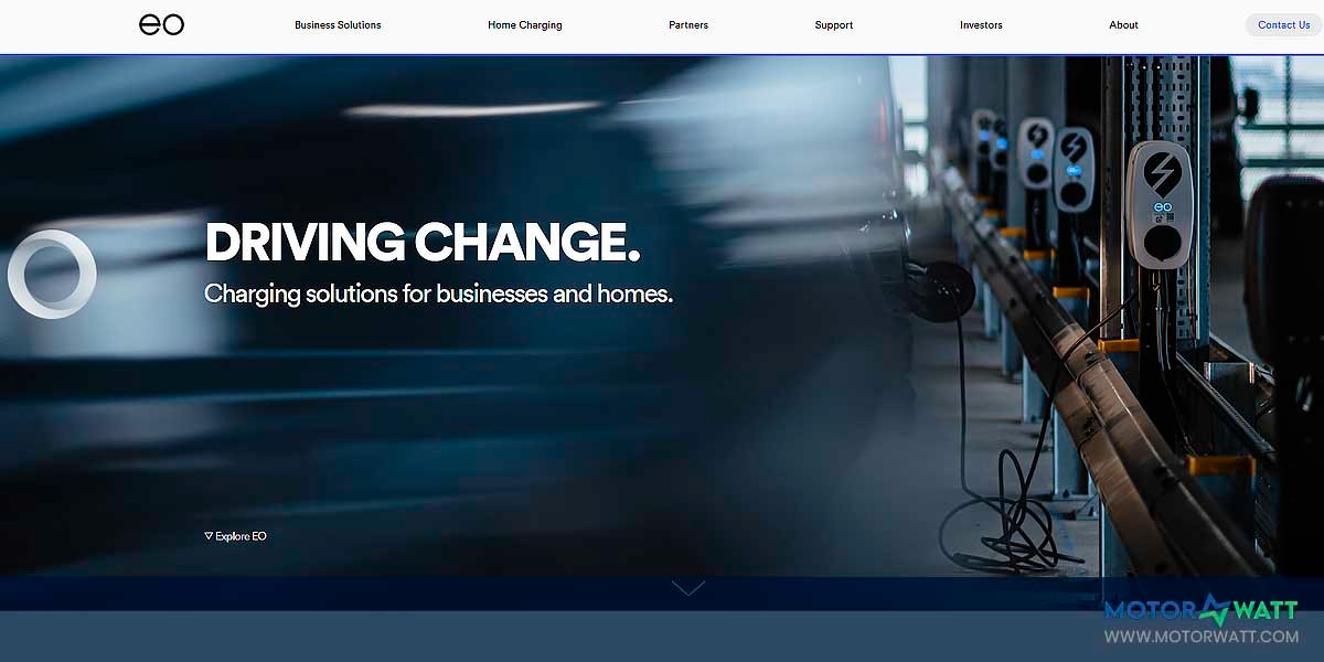 site EV MANUFACTURER SITE Eo Charging