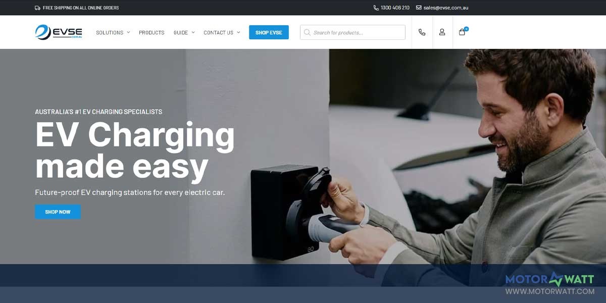 site EV MANUFACTURER SITE Evse Australia