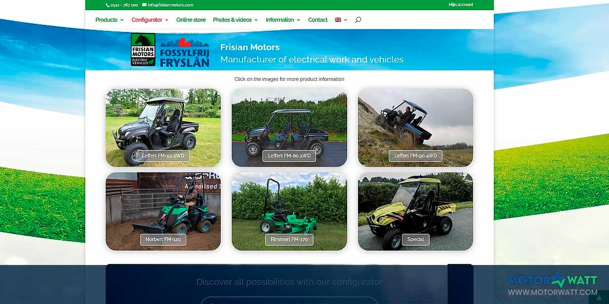 site EV MANUFACTURER SITE Frisian