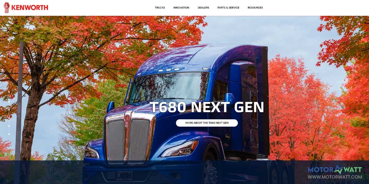 site EV MANUFACTURER SITE  Kenworth