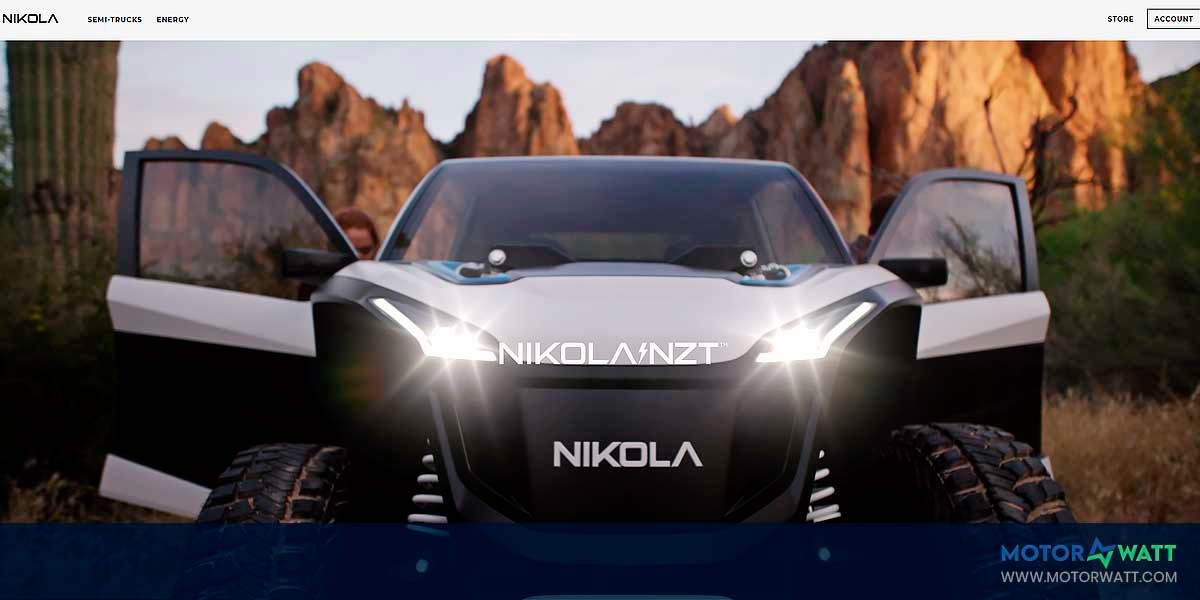 site EV MANUFACTURER SITE Nikola Nzt