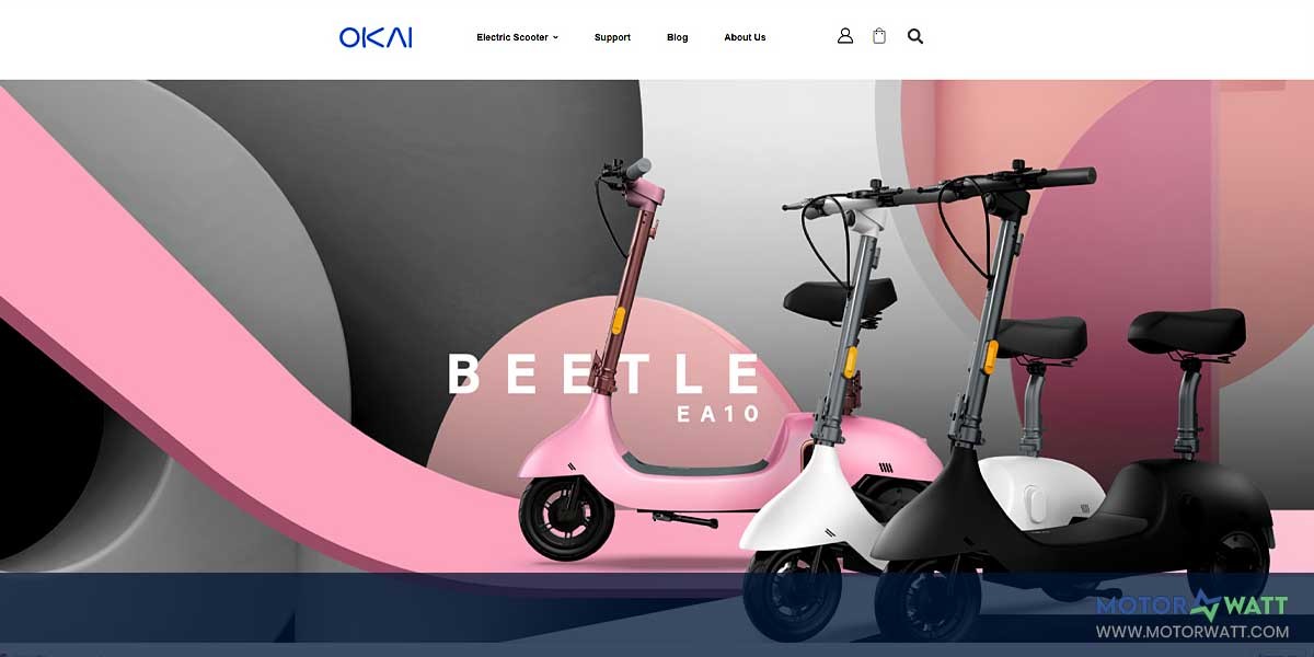site EV MANUFACTURER SITE OKAI
