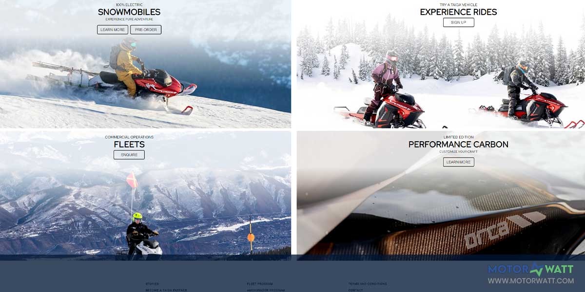 site EV MANUFACTURER SITE Taiga