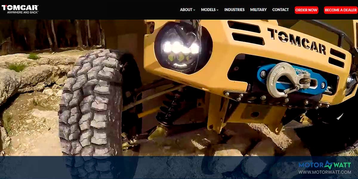 site EV MANUFACTURER SITE TOMCAR