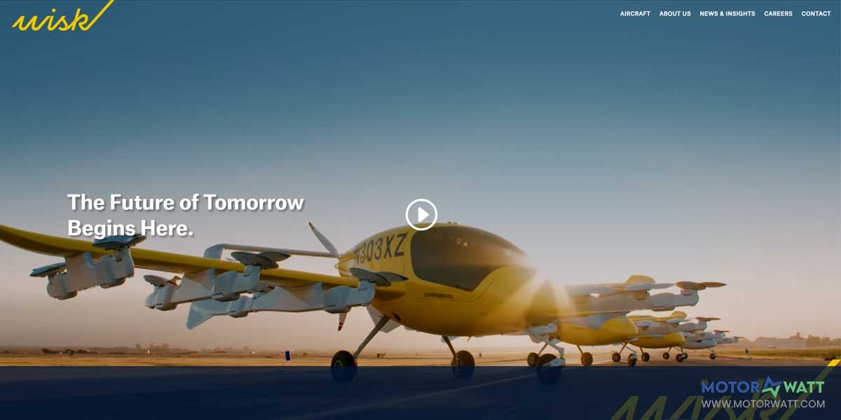 site EV MANUFACTURER SITE Wisk Aero