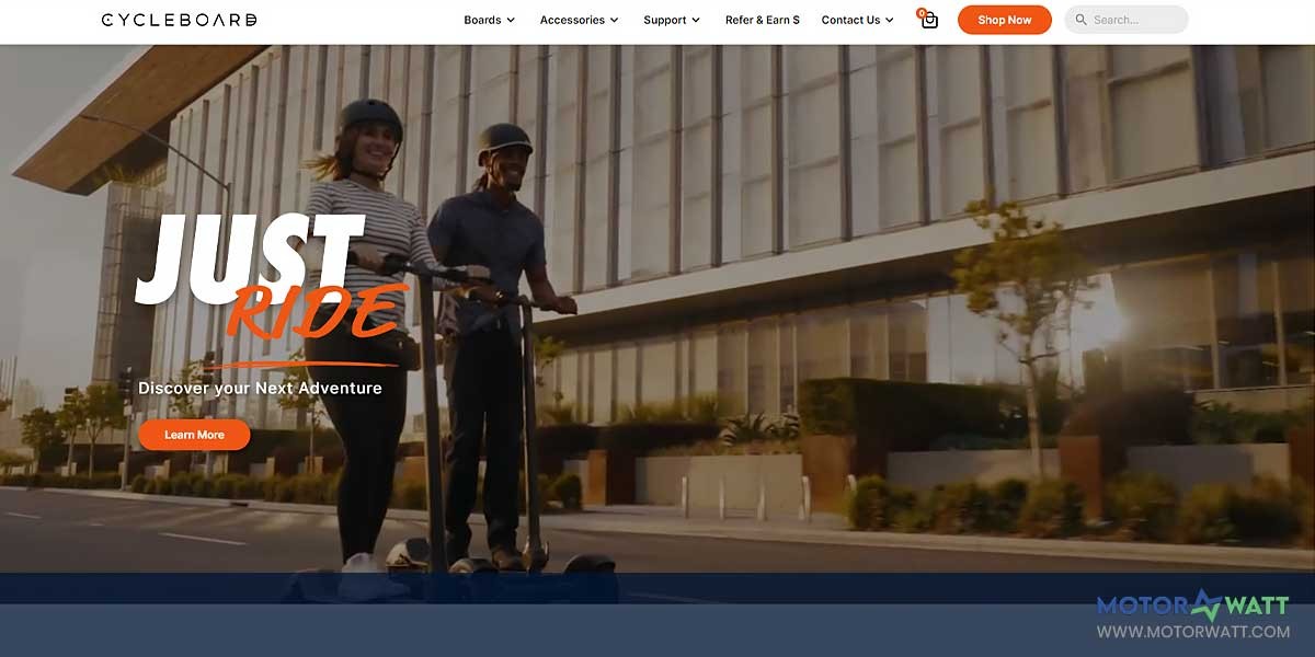 site EV MANUFACTURER SITE Сycleboard