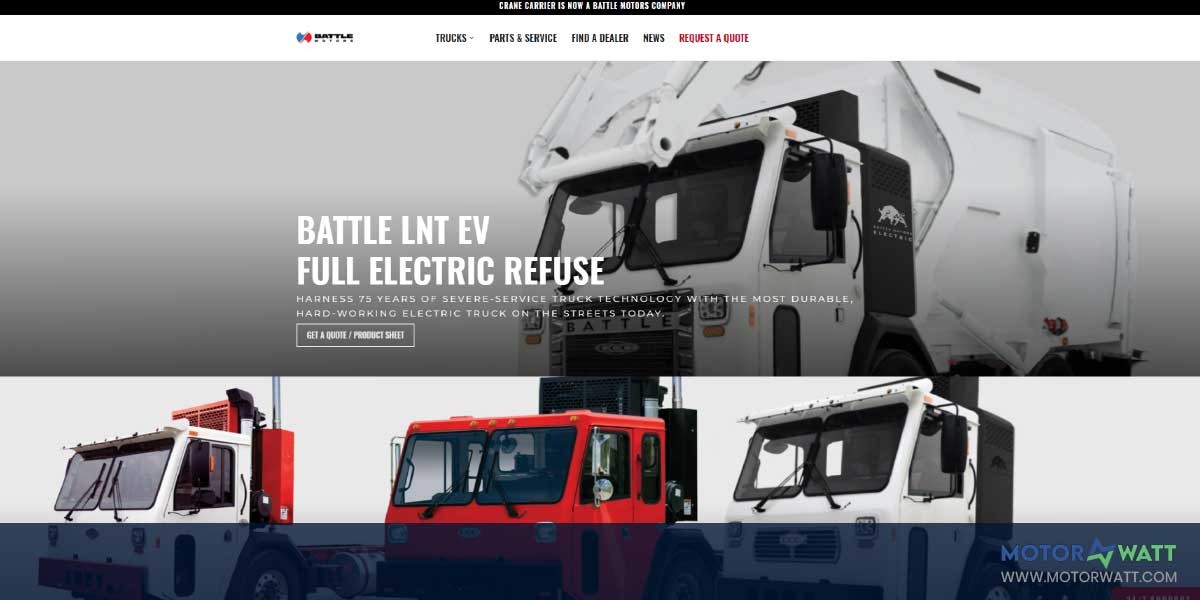 site EV MANUFACTURER SITE Battle Motors