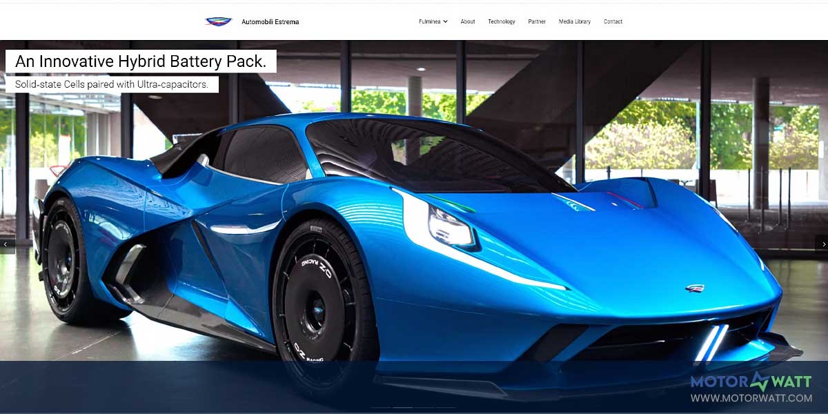 site EV MANUFACTURER SITE Estrema