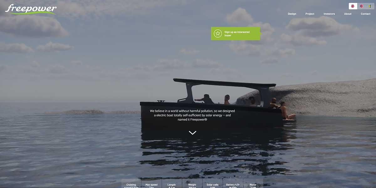 site EV MANUFACTURER SITE Freepower