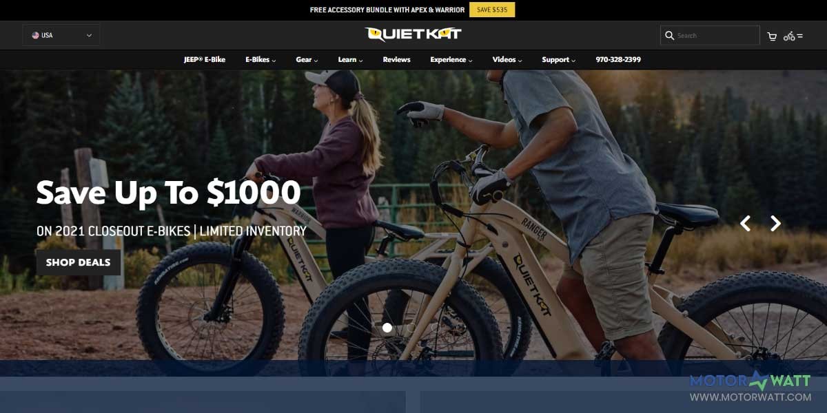 site EV MANUFACTURER SITE Quietkat