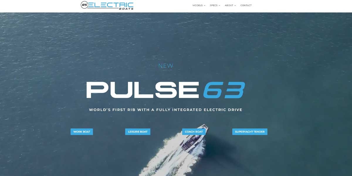site EV MANUFACTURER SITE RS Electric Boats