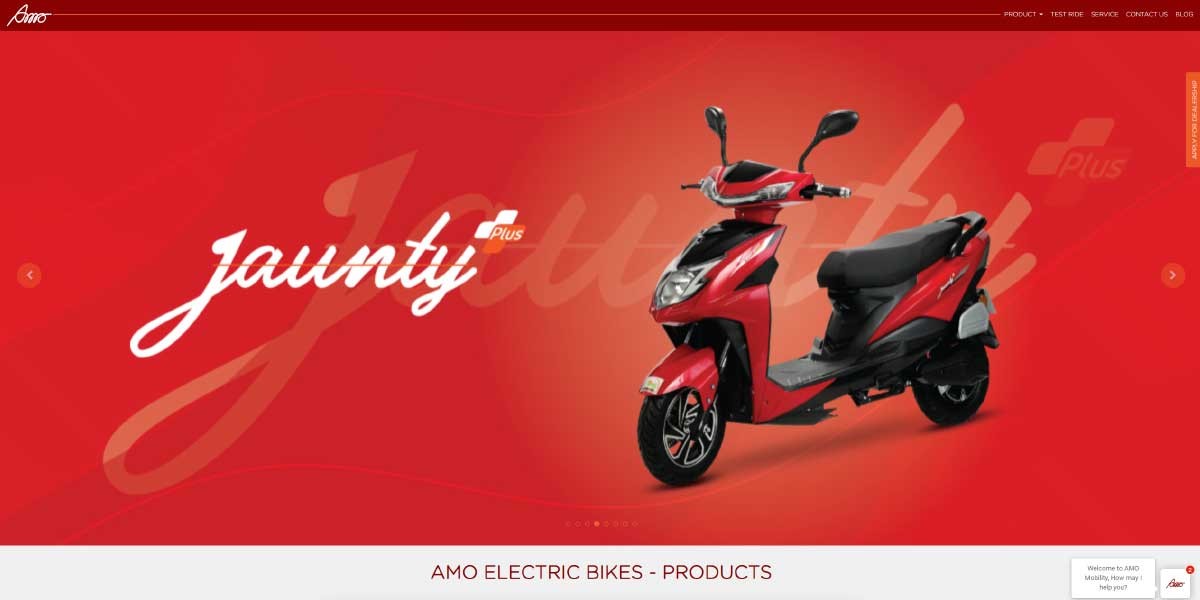 site EV MANUFACTURER SITE AMO Electric Bikes