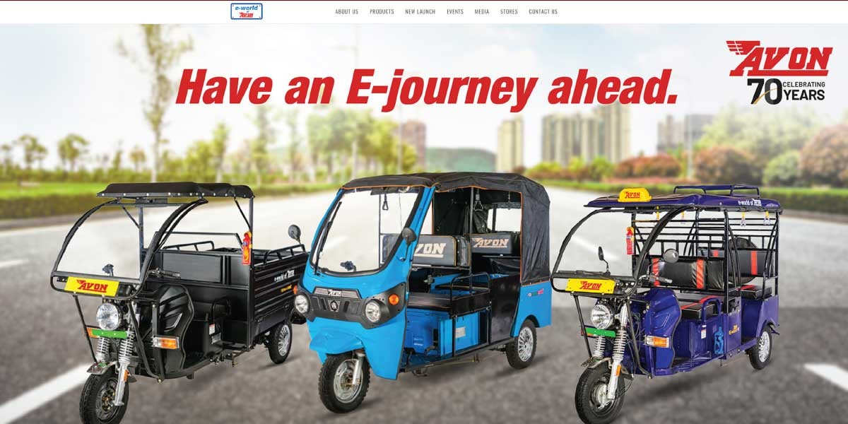site EV MANUFACTURER SITE Avon
