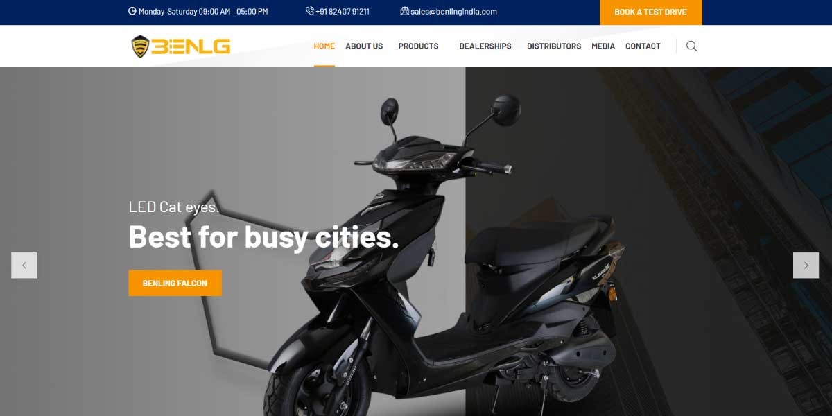 site EV MANUFACTURER SITE Benling