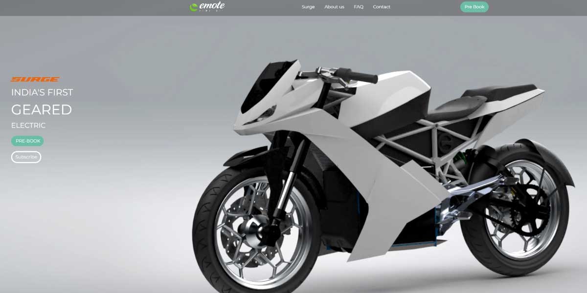 site EV MANUFACTURER SITE Emote