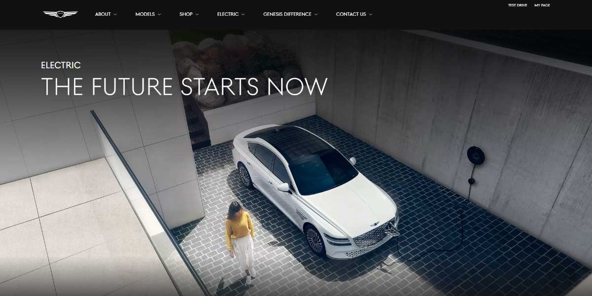 site EV MANUFACTURER SITE Genesis