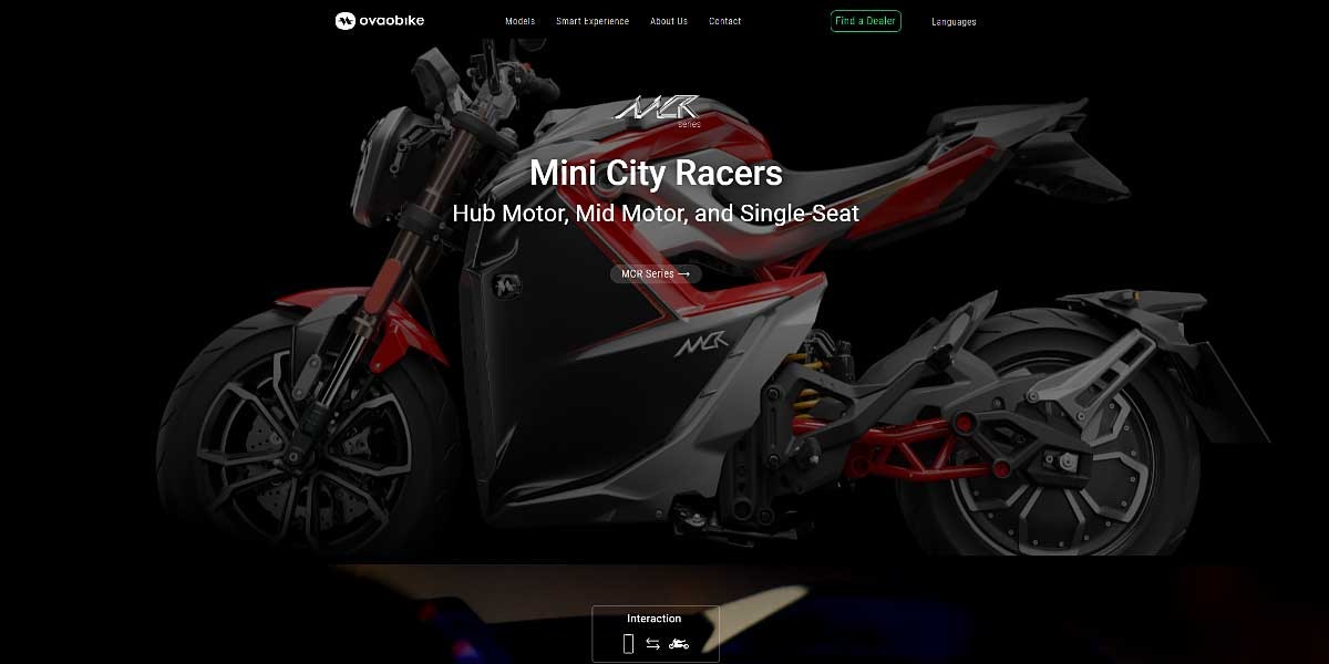 site EV MANUFACTURER SITE Ovaobike