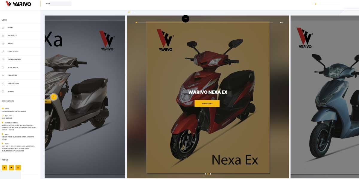 site EV MANUFACTURER SITE Warivo